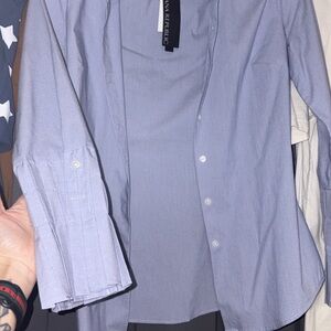 Banana Republic Sky Blue Dress Shirt